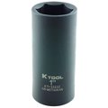 K-Tool International 1/2" Drive Impact Socket black oxide KTI-33232